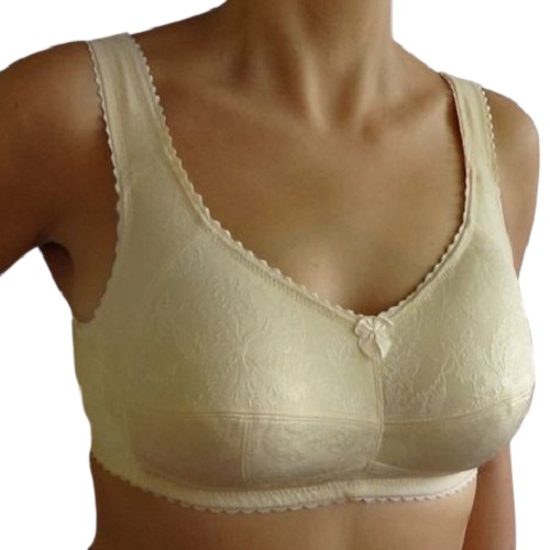 Бюстгальтер Ниночка для фиксации экзопротеза 03 бежевый